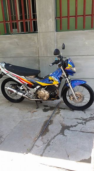Raider 125 con xe hyperunderbone de lai dau an sau sac