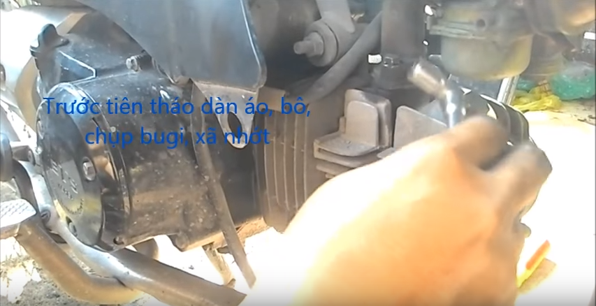 Clip Huong dan thao va kiem tra may Honda Wave da qua su dung
