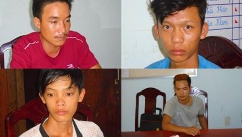 Nhom cuop chay Exciter 150 hiep dam thai phu - 2
