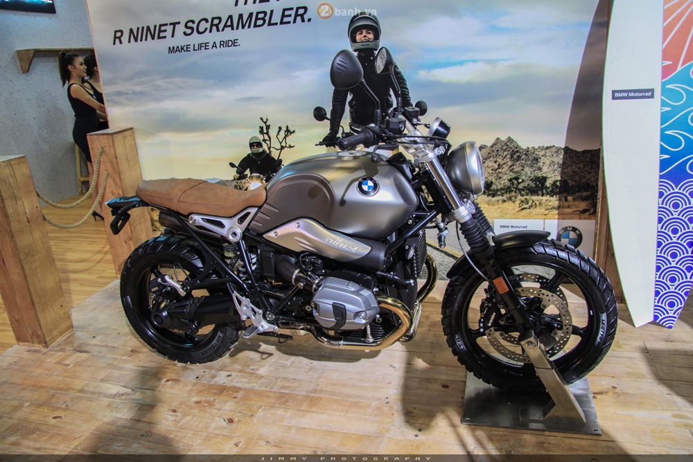 Sieu pham BMW R Nine T Scrambler Huyen thoai tro lai chinh thuc chao san tai VIMS 2016 - 7