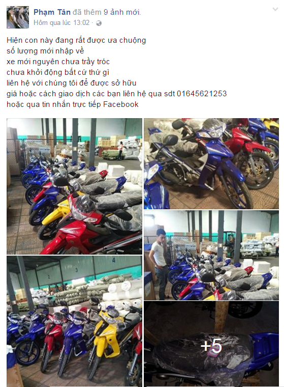 Yamaha 125ZR 2016 Quy Du Hoi Sinh - 5