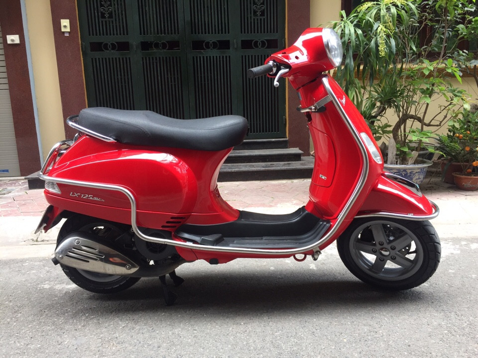 Ban Vespa Lx 125 3vie Do 2015 cua chinh chu ko dung den con moi 95 - 3