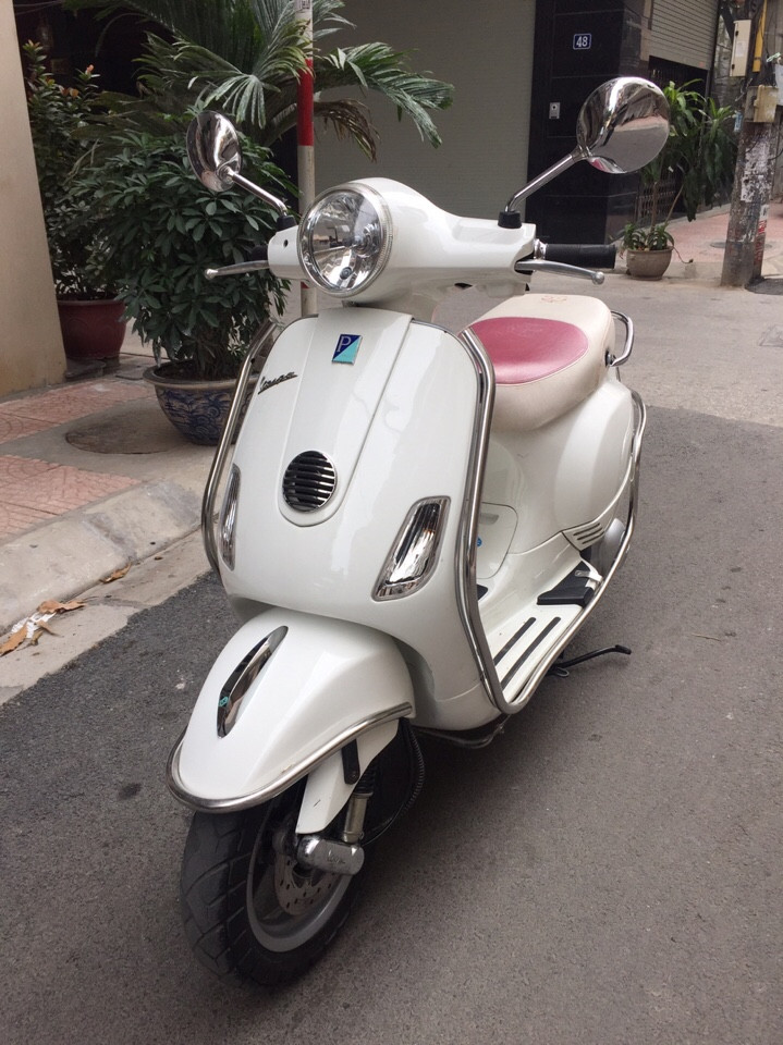 Ban Vespa Lx 125ie doi moi 2012 trang chinh chu nu nguyen ban bien HN - 4