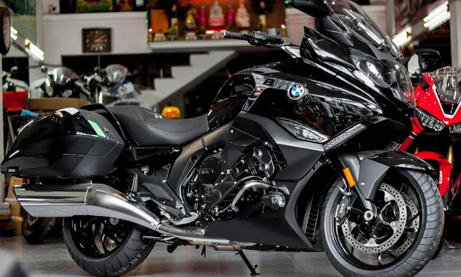 BMW K1600B 2018 dau tien cap cang Sai Gon voi gia 125 ty dong