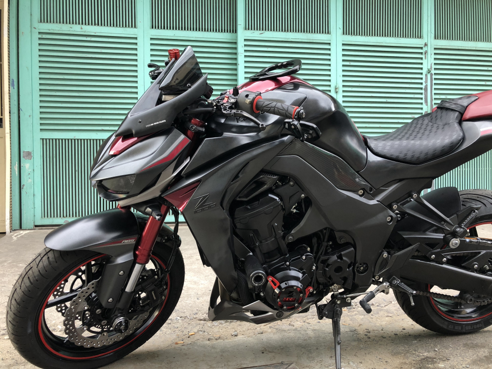 ___Can Ban kawasaki Z1000 ABS date 2016 chau au chia khoa hiss HQCN odo 4500km mau do candy - 6