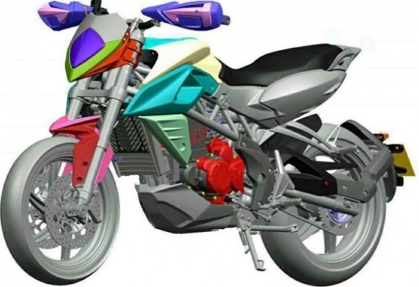 MV Agusta Rivale xuat hien ban sao YX300 C6C tai thi truong Trung Quoc - 3