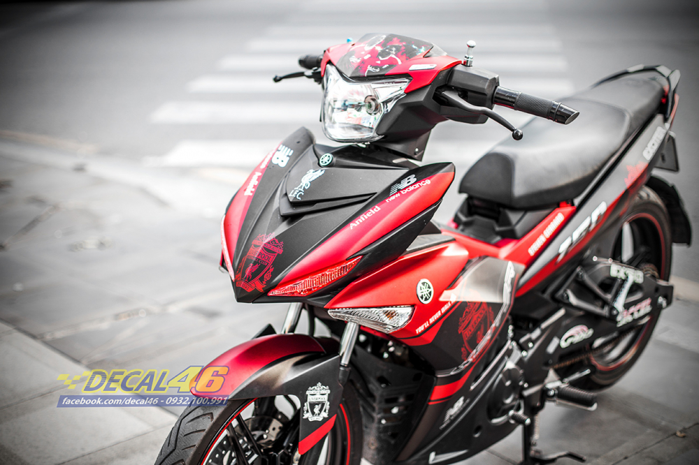 Tong hop tem xe Exciter 150 do den thang 52018 dep do Decal46 thuc hien - 2