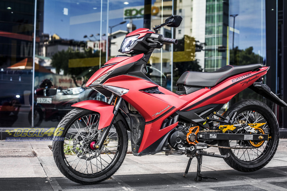 Tong hop tem xe Exciter 150 do den thang 52018 dep do Decal46 thuc hien - 19