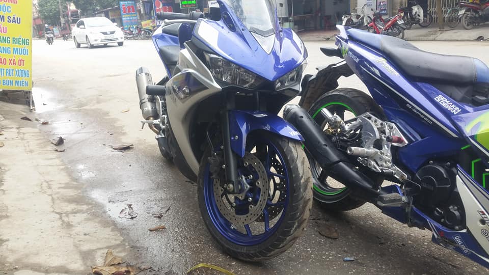 YAMAHA R3 len them 1 chiec dia bao ngau chat nhu PKL - 3