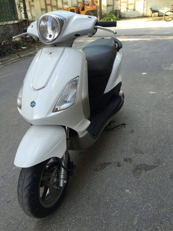 Piaggio Fly trang 2010 nhap Y chinh chu gia dinh su dung con moi tai nha rieng 83tr - 4