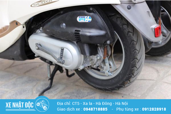 Gia xe Scoopy 50cc Nhat bai tai Ha Noi ban bao nhieu - 4