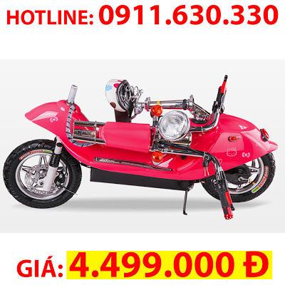 Xe dien mini E Scooter banh lon 12 inch gia 4499000d - 3