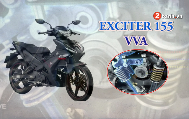Exciter 155 sap ra mat duoc trang bi dong co moi voi cong nghe VVA co gi dac biet