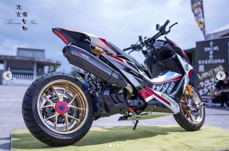 Yamaha Force 155 do buc pha voi duoi xe YZFR1 sieu dinh - 3