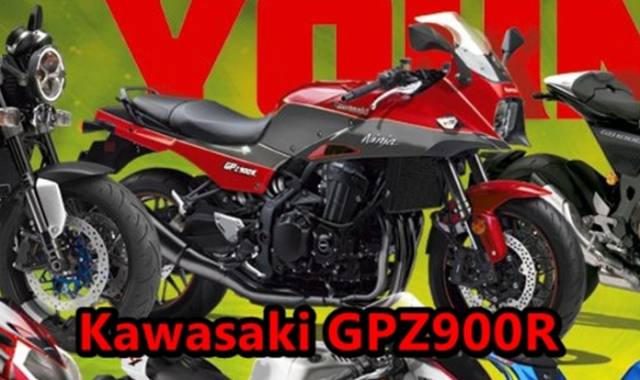 Kawasaki du kien hoi sinh GPZ900R thach thuc Suzuki Katana hien nay - 3