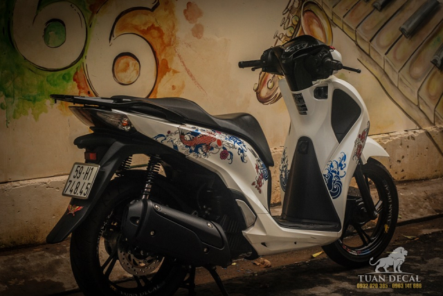 SH 150 do dam chat choi voi phong cach tem ca chep - 8