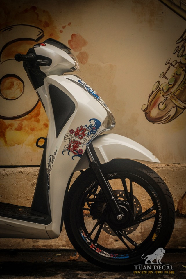 SH 150 do dam chat choi voi phong cach tem ca chep - 4