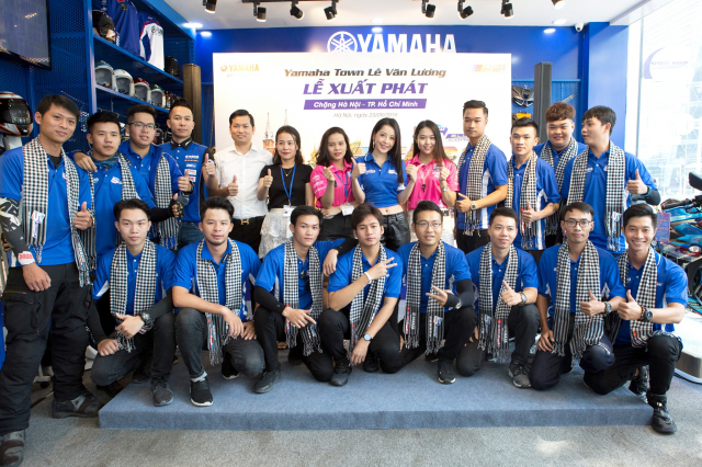Yamaha VN to chuc hanh trinh ASEAN TOURING nham ky niem 5 nam ra mat dong co Blue Core - 8