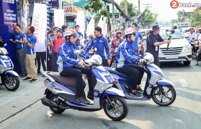 Yamaha VN to chuc hanh trinh ASEAN TOURING nham ky niem 5 nam ra mat dong co Blue Core - 19