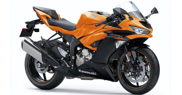 Kawasaki Ninja ZX-6R 2020 tiếp tục lộ diện phiên bản màu mới tại 