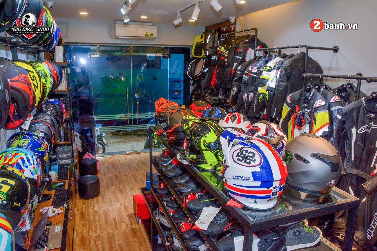 Shop bao ho mo to Bigbike diem den uy tin cua Biker tai trung tam Sai Gon - 2