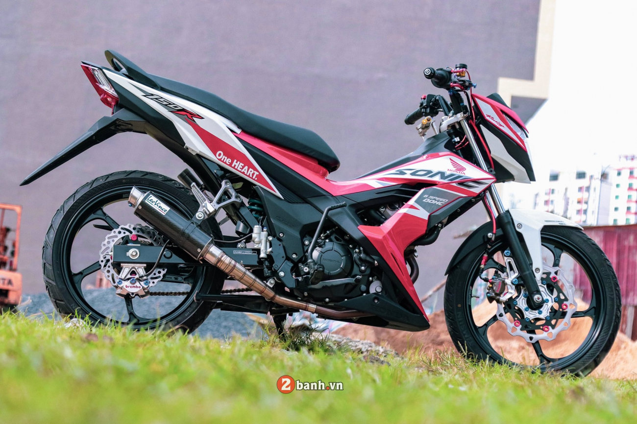 Sonic 150 duoc toi uu hieu nang voi dan do choi thuong hang cua biker Sai Gon - 3