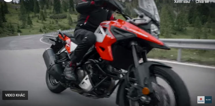 Suzuki VStrom 1100 2020 duoc tiet lo Teaser truoc khi ra mat vao thang 11 - 2