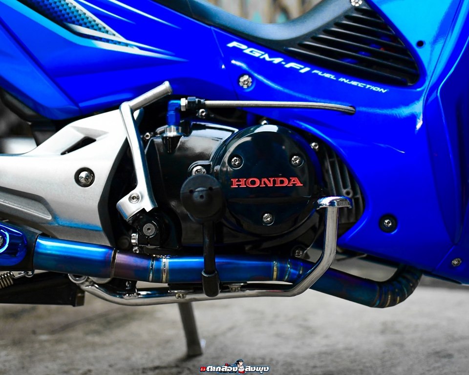 Wave 125 don toi ben cua dan choi xe nuoc lang gieng - 9