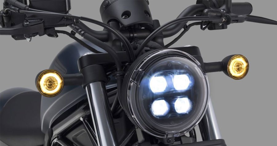 Honda Rebel 500 2020 moi chinh thuc ra mat nhieu nang cap