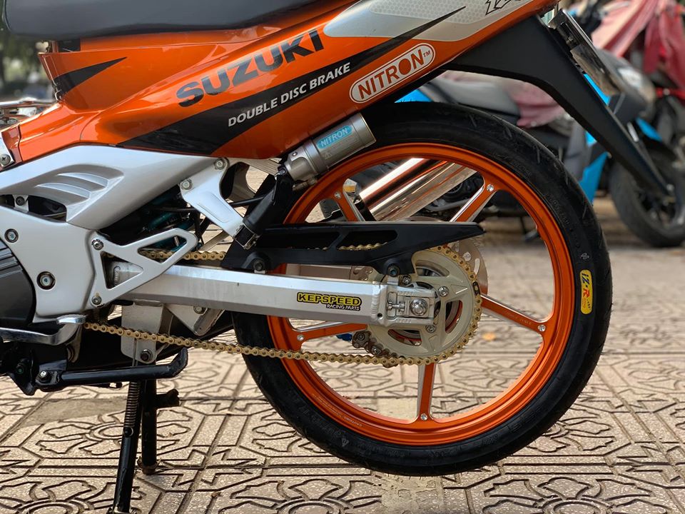 Satria 120 do het hon voi dan do choi gan tram trieu - 7