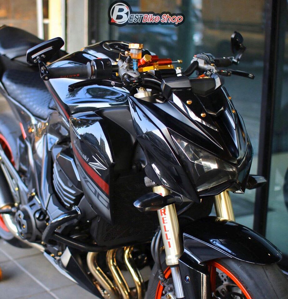 Kawasaki Z800 do loi cuon voi dien mao moi day chat choi