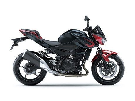 Kawasaki Z400 2021 xuat hien voi ban mau la mat - 3