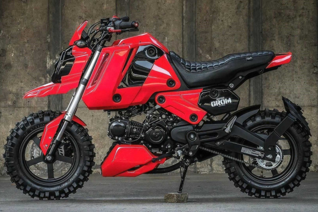 MSX 125 phien ban xe dia hinh khien nguoi xem thich thu - 7