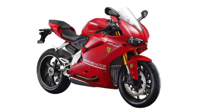 Moxiao 500RR mot ban sao cua Ducati Panigale V4 vua trinh lang