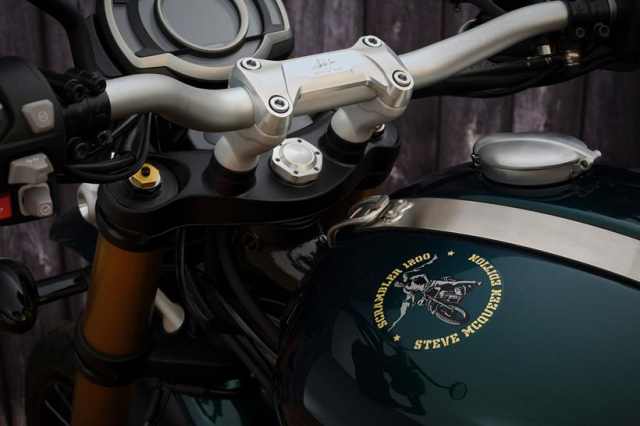 Triumph Scrambler 1200 2021 chinh thuc trinh lang phien ban dac biet Steve McQueen Edition - 3