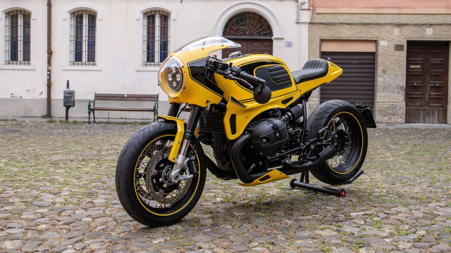 BMW RnineT do theo phong cach xe dua retro - 4