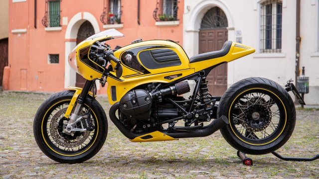 BMW RnineT do theo phong cach xe dua retro - 11