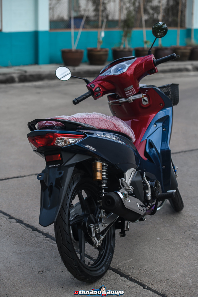 Wave 125 do day nong bong khi de lo mot loat do choi dinh - 11