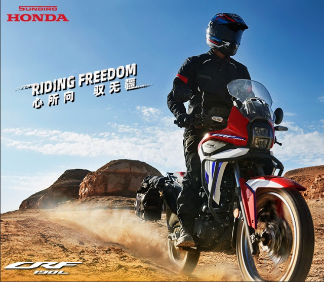 Honda CRF190L moi duoc mo ban voi gia cuc re