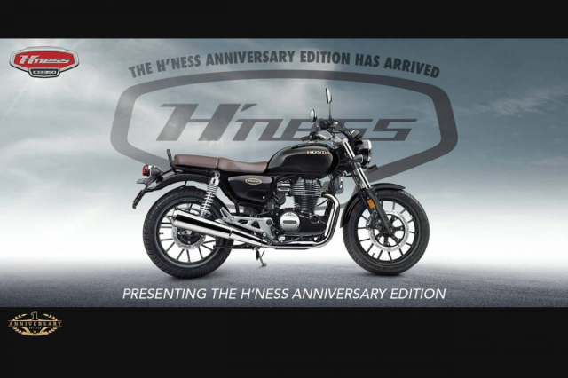 Chi tiet HONDA Hness CB350 Anniversary Edition vua duoc ra mat