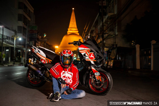 Yamaha XMAX300 do chat nhu nuoc cat tai xu Chua Vang - 18