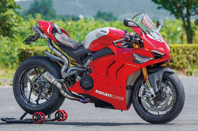 Ducati panigale v4 r độ chất ngất của moto salon