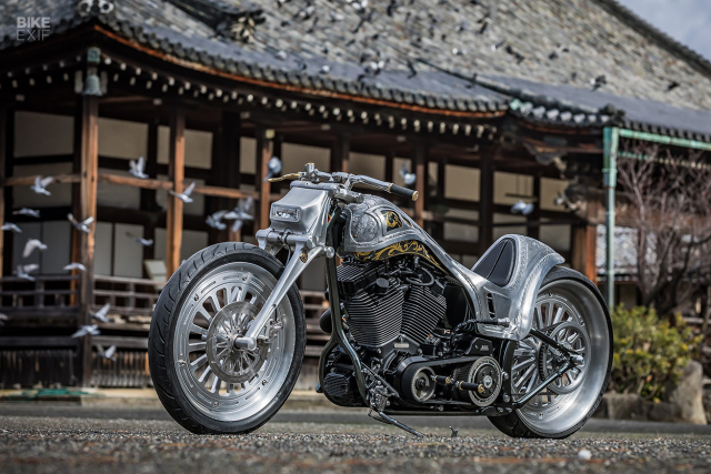 HarleyDavidson Fat Boy do phong cach phuc tap kho tin cua Custom Works Zon