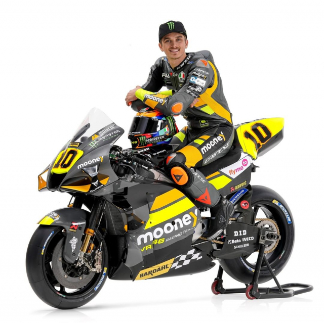 Mooney VR46 Racing Ducati trinh lang phien ban xe dua MotoGP 2022 - 4