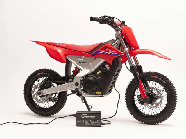 HONDA va GREENGER hop tac phat trien xe dia hinh chay dien CRFE2 danh cho tre em - 6