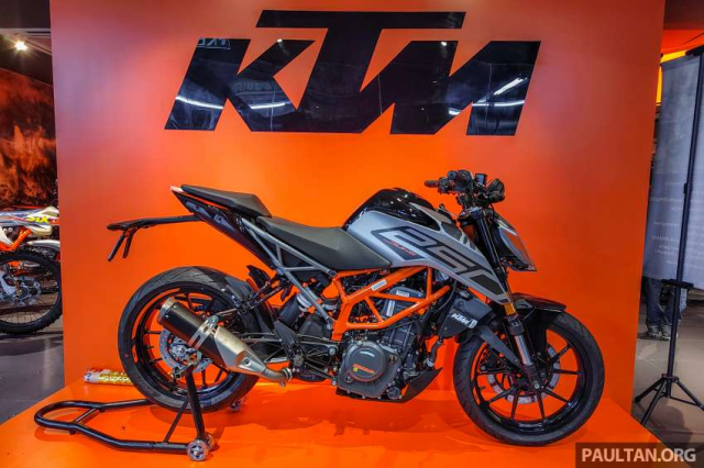 Chi tiet KTM Duke 250 2022 mau moi co gia tu 116 trieu dong