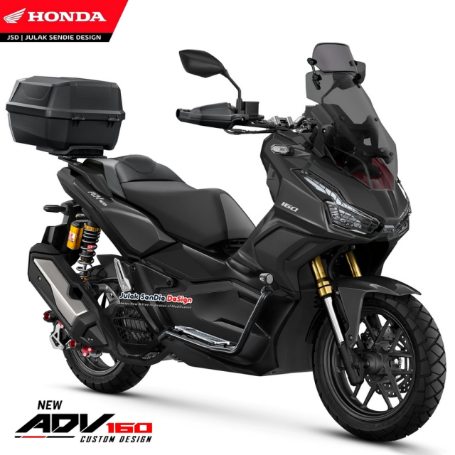 He lo hinh anh Render Honda ADV160 the he moi - 4