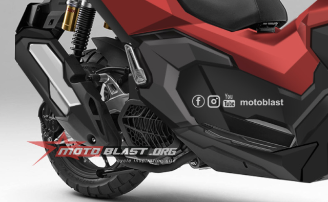 Honda ADV160 he lo nhung hinh anh Render moi nhat truoc khi ra mat trong nam nay - 4