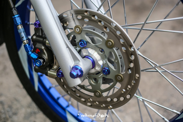 Can canh Wave 125 do con tay va cuc may DOHC tram nam hiem gap - 12