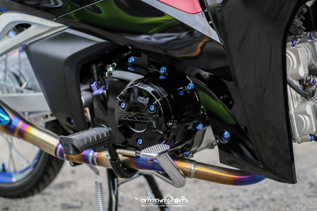Can canh Wave 125 do con tay va cuc may DOHC tram nam hiem gap - 25